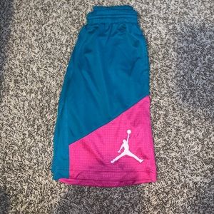 Never worn. Girls Jordan basketball shorts